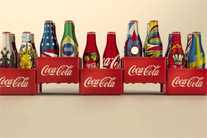 Novas Mini Garrafinhas da Coca Cola