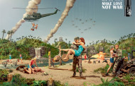 Axe lança comercial “Faça Amor, Não Guerra”