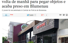 Vídeo de assalto vira comercial de loja