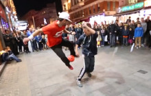 Habilidades no futebol de rua