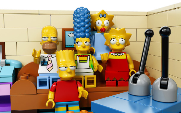 Os Simpsons viram Bonecos Lego